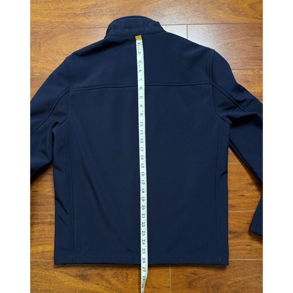 CALVIN KLEIN WATER RESISTANT FULL ZIP JACKET MEN SIZE S BLUE - Picture 10 of 12